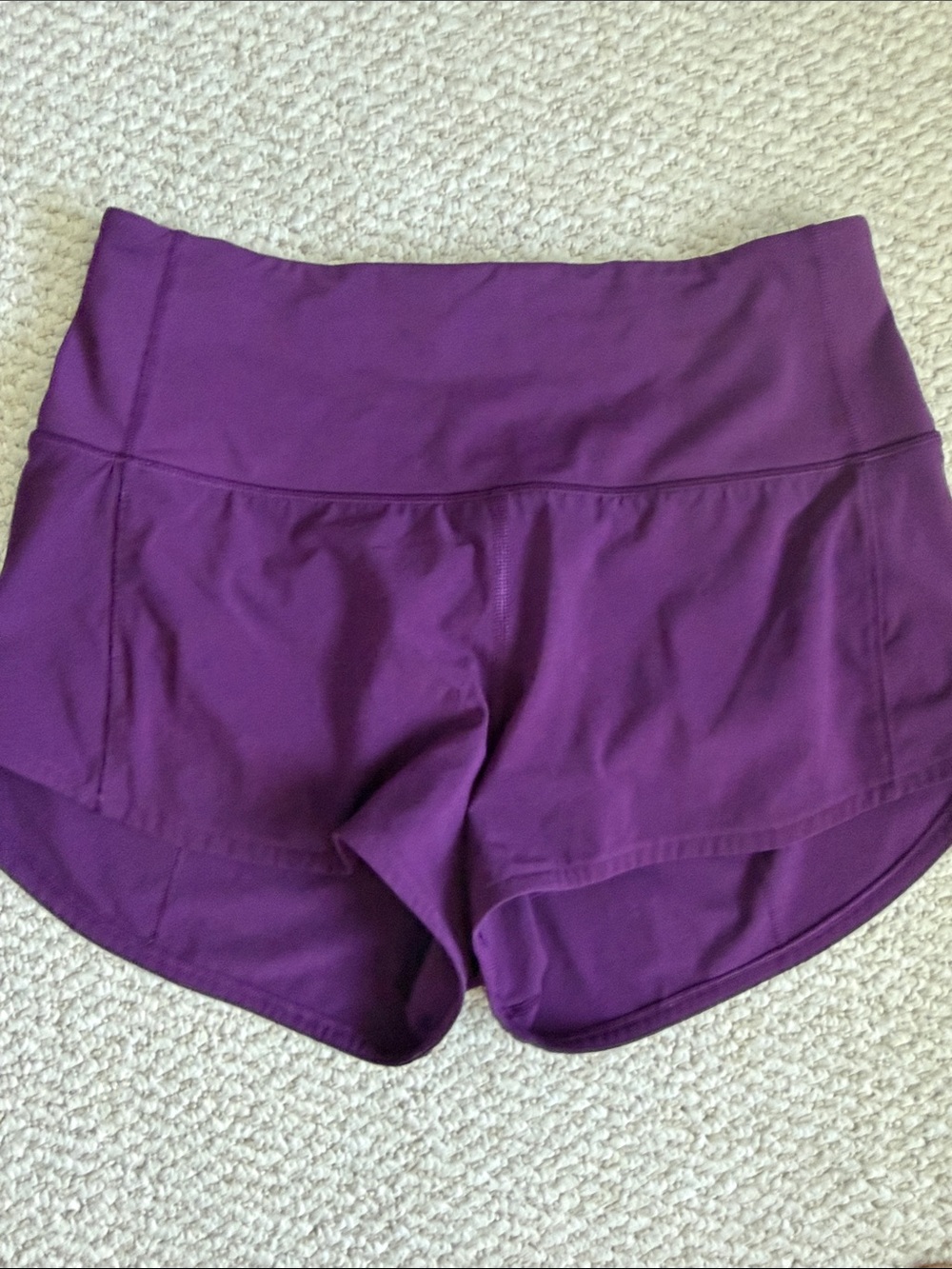 lululemon athletica Deep Purple High-Rise Athletic Shorts